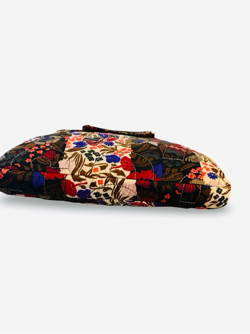 Marc by Marc Jacobs Floral Quilted Tote in Red, Blue, Black and Cream
